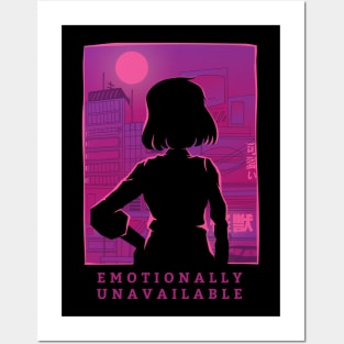 Emotionally Unavailable, Emotionally Tired, Anime Posters and Art